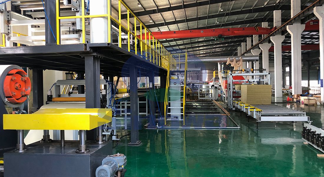 Rock Wool Sandwich Panel Line